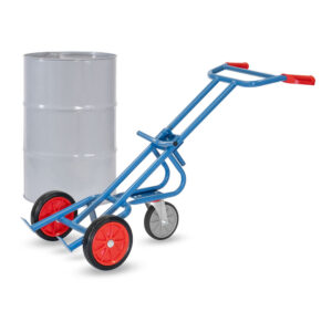 Produktbild Fasskarre 300 kg,  Vollgummi-Bereifung mit Stützrad