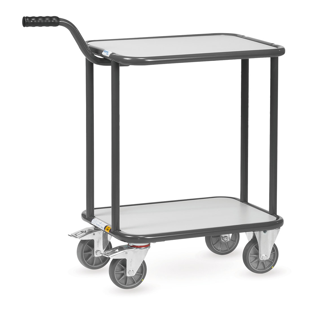 Produktbild ESD-Griffroller 250 kg 600 x 450 mm mit 2 Böden