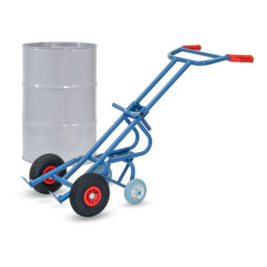 Produktbild Fasskarre 300 kg Luft-Bereifung mit Stützrädern