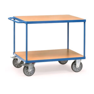 Produktbild Tischwagen 500 kg 850 x 500 mm mit 2 Böden