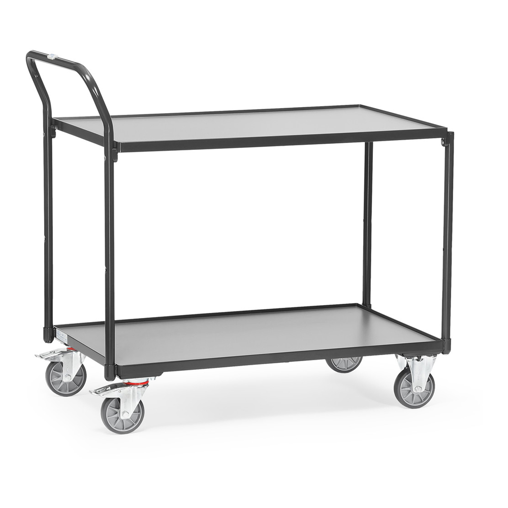 Produktbild Tischwagen 300kg, 1000 x 600 mm anthrazit