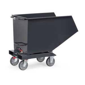 Produktbild Muldenkipper 450 Liter mit Ablasshahn anthrazitgrau