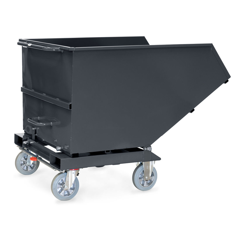 Produktbild Muldenkipper 800 Liter ohne Ablasshahn anthrazitgrau
