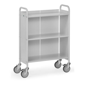 Produktbild Bürowagen mit Rückwand und  mit 3 Fachböden 720 x 350 mm