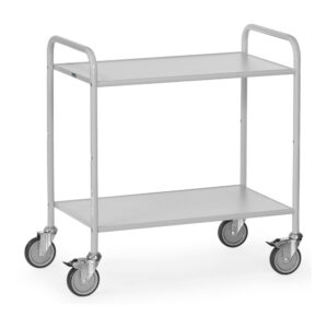 Produktbild Bürowagen 800 x 500 mm mit 2 Fachböden