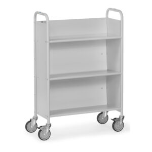 Produktbild Bürowagen mit Rückwand 800 x 500 mm mit 3 Fachböden