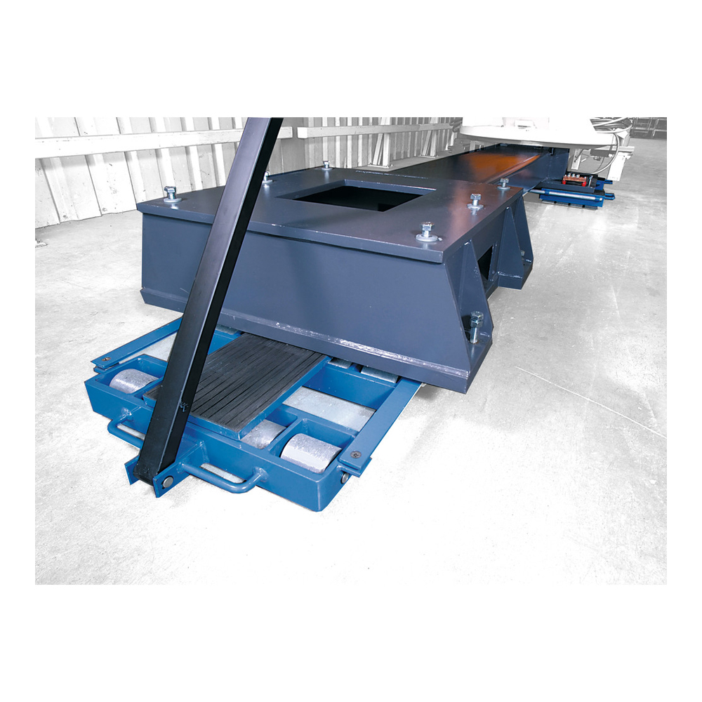 Produktbild Fahrwerk lenkbar mit Zugdeichsel und Öse 12000 kg