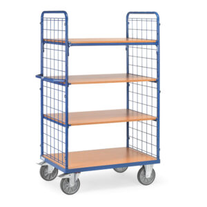 Produktbild Etagenwagen mit Drahtgitterwänden, 1000x700 mm