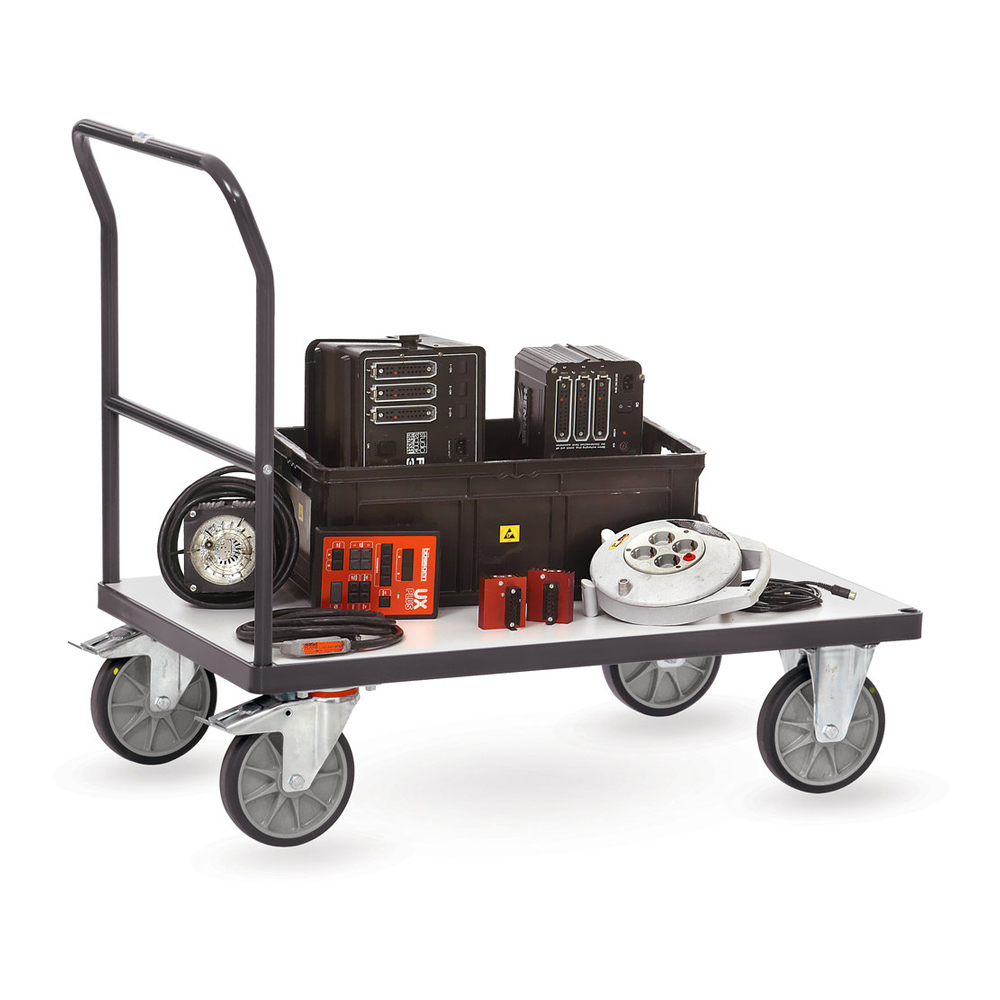 Produktbild ESD-Schiebebügelwagen 600 kg 1000 x 700 mm
