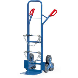 Produktbild Stahlflaschen-Treppenkarre 200kg, 1300 x 590 mm