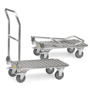 Produktbild ESD-Aluminium Klappwagen 200 kg 900 x 600 mm