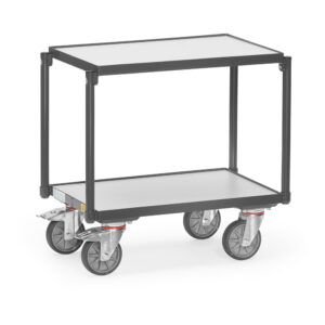 Produktbild ESD-Eurokastenroller  605 x 405 mit 2 Böden