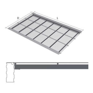 Produktbild Gitterfachboden 900 x 1000
