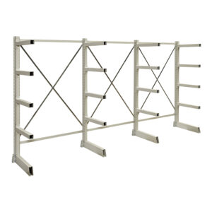 Produktbild Kragarmregal einseitig, HxBxT 2000 x 3750 x 500 mm