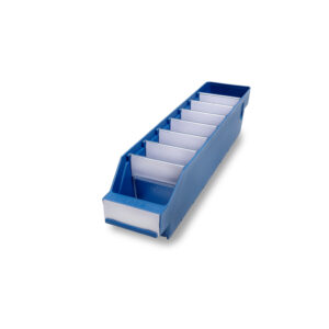 Produktbild Regalkasten blau 400 x 90 x 95 mm