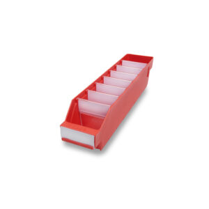 Produktbild Regalkasten rot 400 x 90 x 95 mm