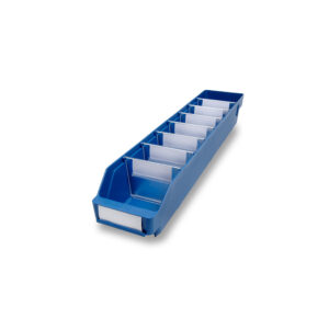 Produktbild Regalkasten blau 600 x 120 x 95 mm