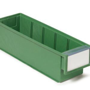 Produktbild BiOX-Kunststoffbehälter grün, Aussenmass 300 x 92 x 82 mm