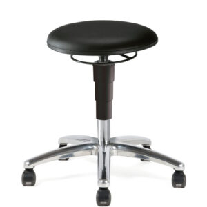 Produktbild Hocker schwarze  Kunstleder-Polsterung ESD