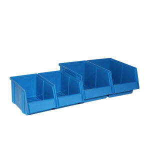 Produktbild Sichtlagerkasten-Set blau