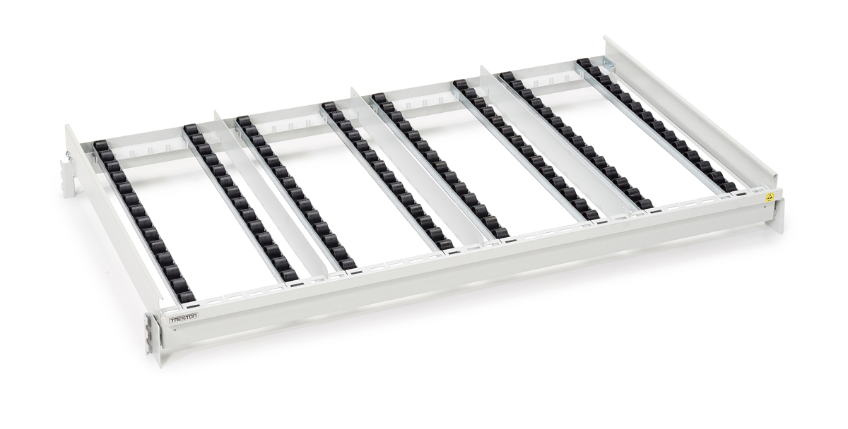 Produktbild Rollenebene M1350 für FiFo Durchlaufregal ESD