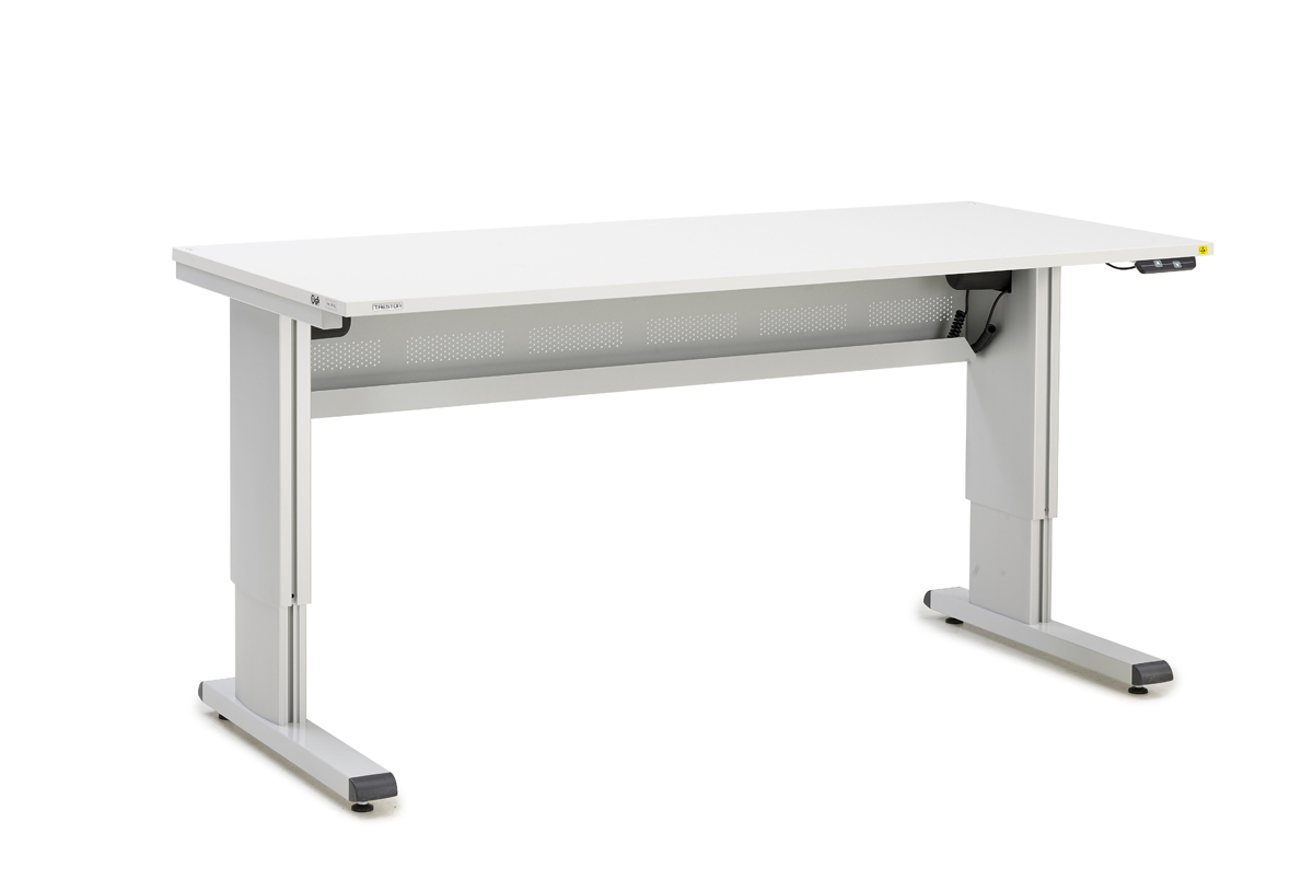 Produktbild Arbeitstisch mit L-Fuss ESD, 800 x 1800 mm