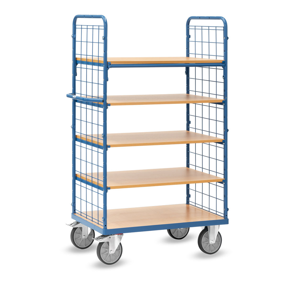 Produktbild Etagenwagen mit Drahtgitterwänden, 1000x600 mm