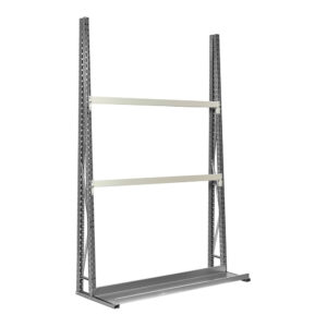 Produktbild Vertikal-Grundregal einseitig 1800 x 340 mm grau