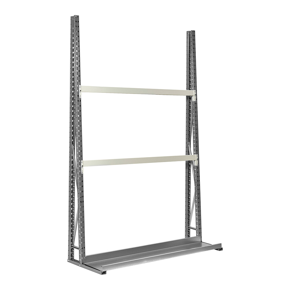 Produktbild Vertikal-Grundregal einseitig 1800 x 340 mm grau