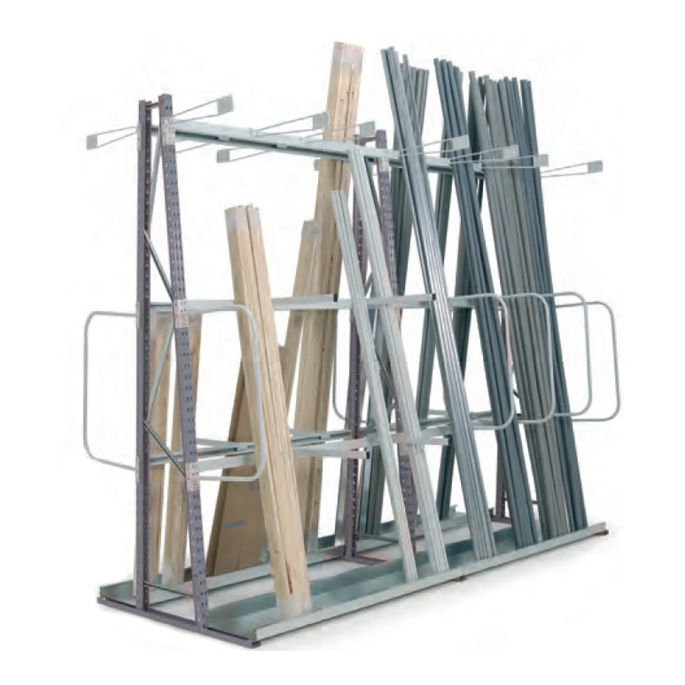 Produktbild Vertikal-Grundregal einseitig 1800 x 340 mm grau