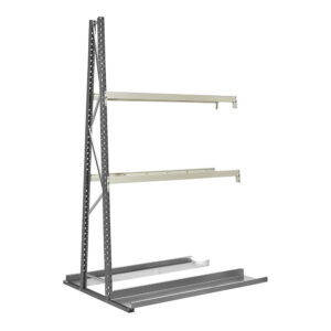Produktbild Vertikal-Anbauregal doppelseitig 1800 x (2x340)  grau