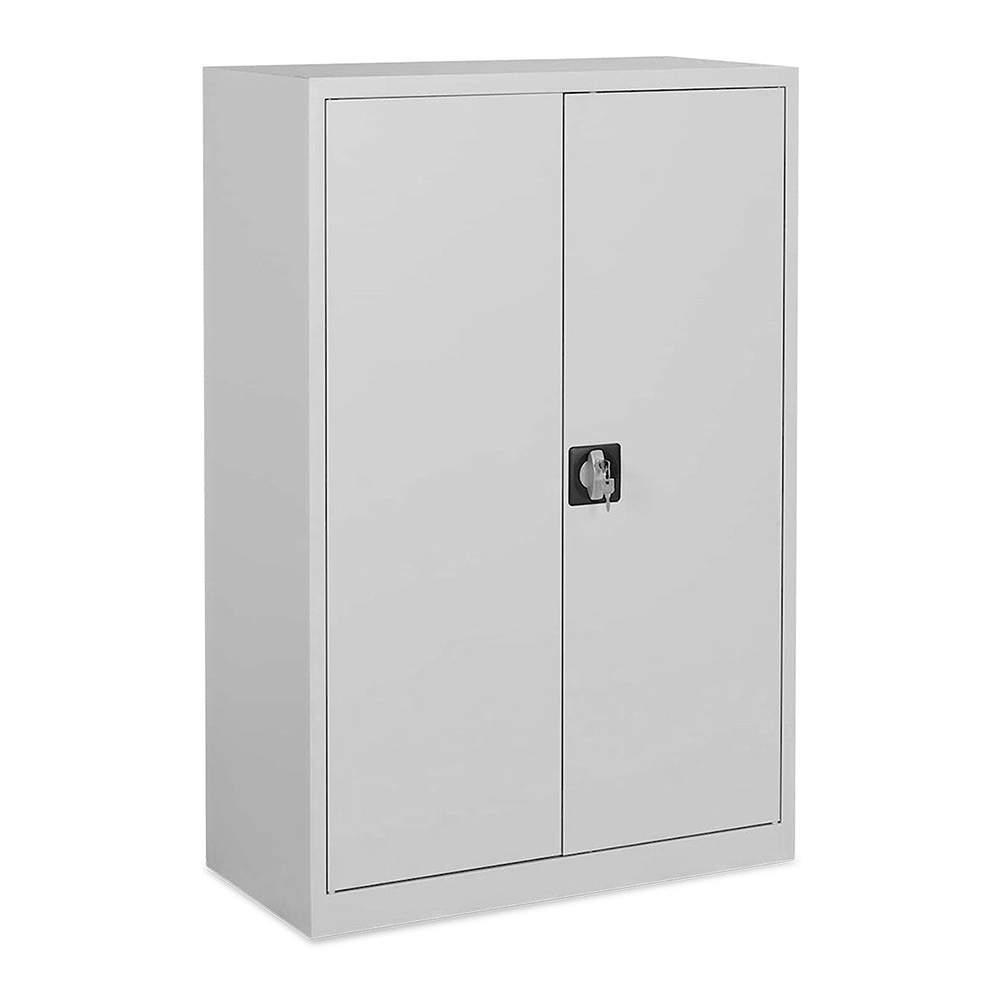 Produktbild Materialschrank lichtgrau 1200 x 800 x 380 mm mit Türen